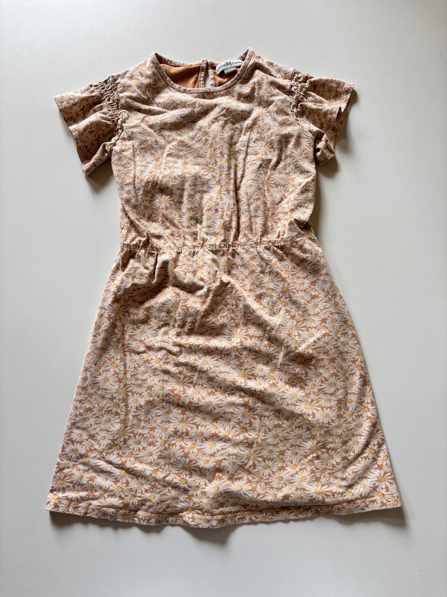 Brown Daisy Dress