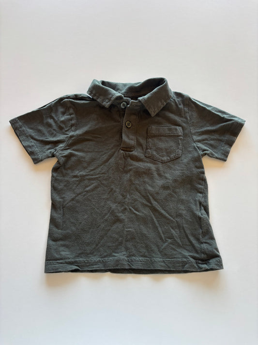 Olive Polo Tee