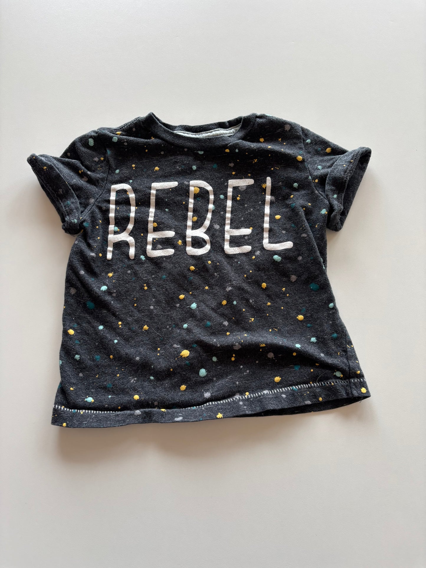 Splattered Rebel Tee