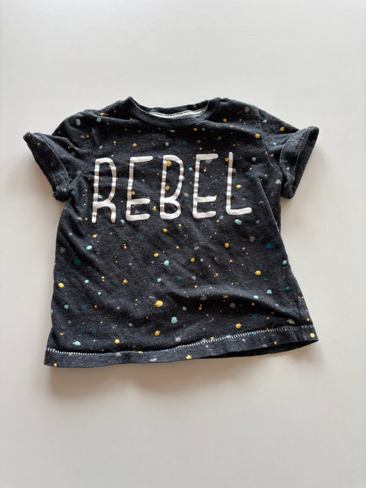 Splattered Rebel Tee