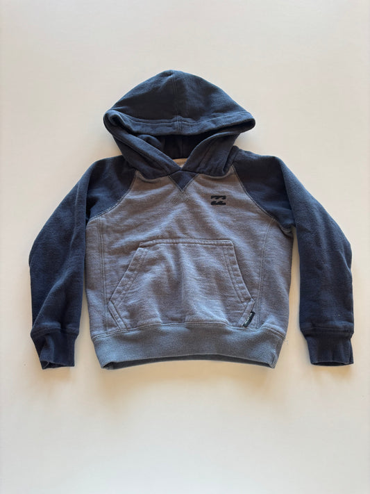 Grey & Navy Hoodie