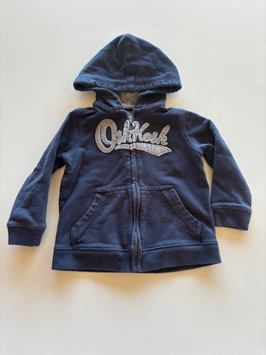Navy OshKosh Zip Up Hoodie