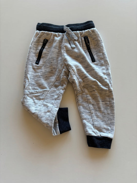 Grey Melange Joggers