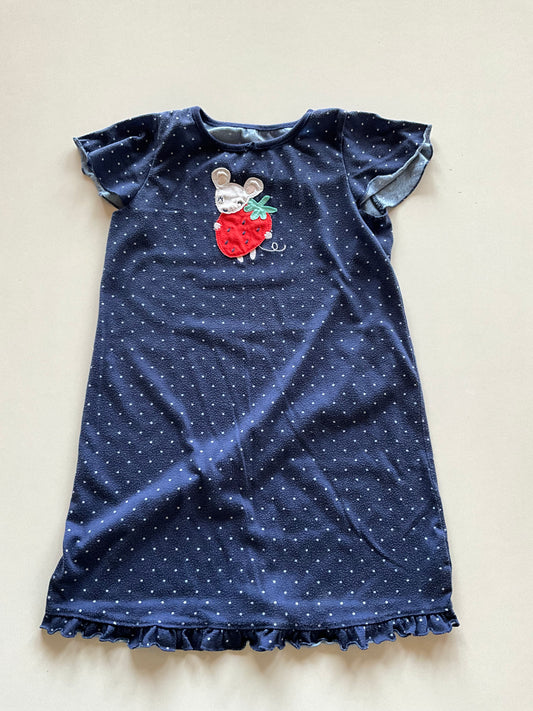 Blue Mouse & Strawberry Nightie