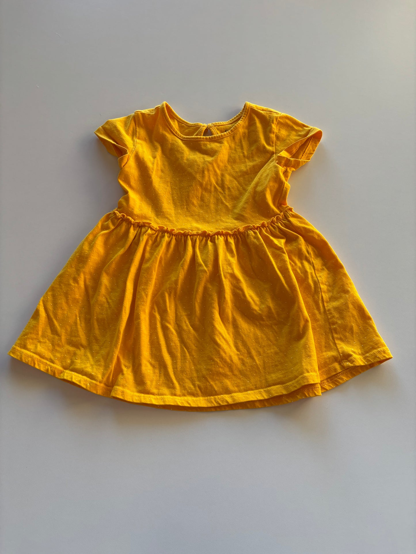 Yellow Polka Dot Dress