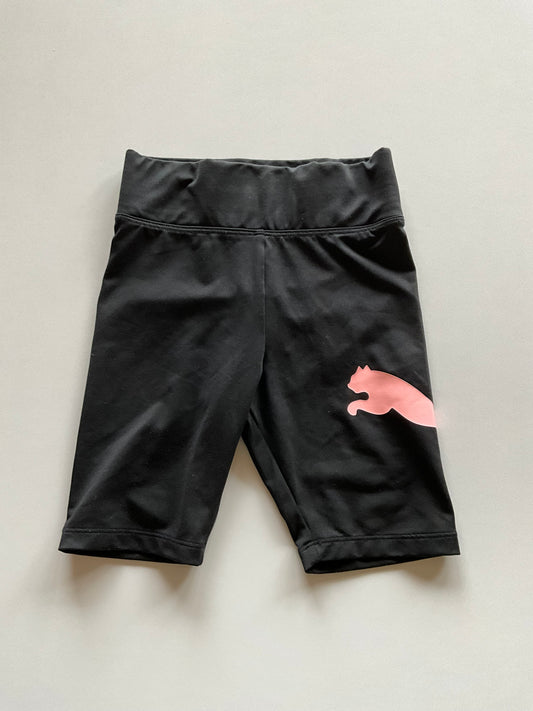 Black & Pink Puma Athletic Shorts