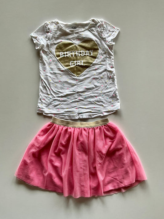 2pc Birthday Girl Outfit