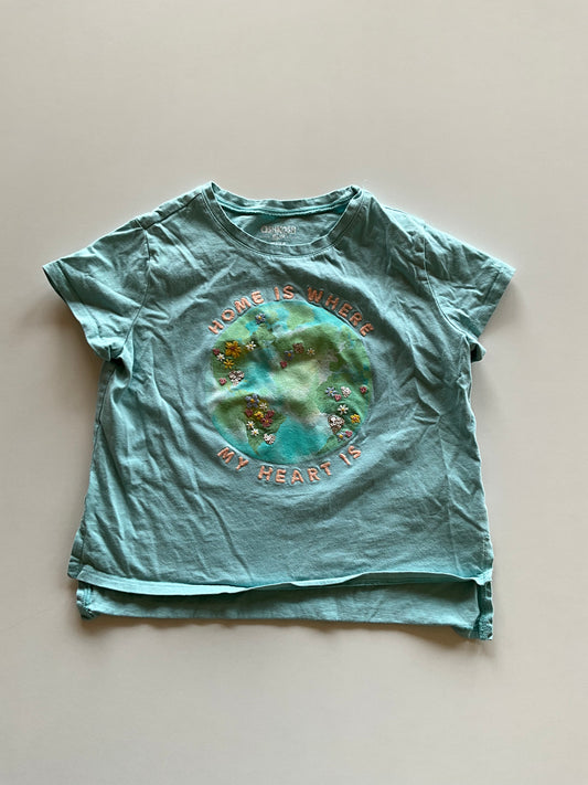 Mint Home is Where My Heart is Tee