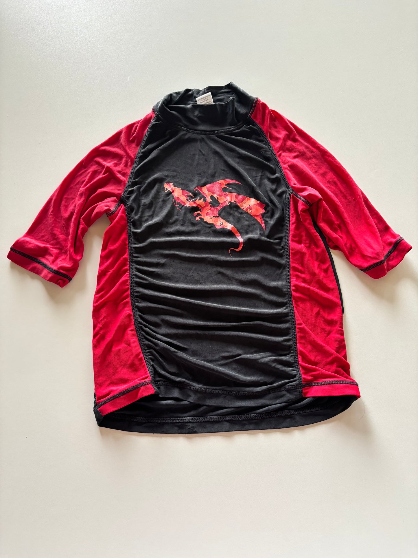 Red & Black Dragon Rash Guard
