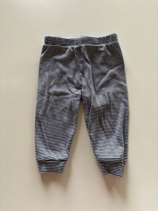 Blue Striped Pants