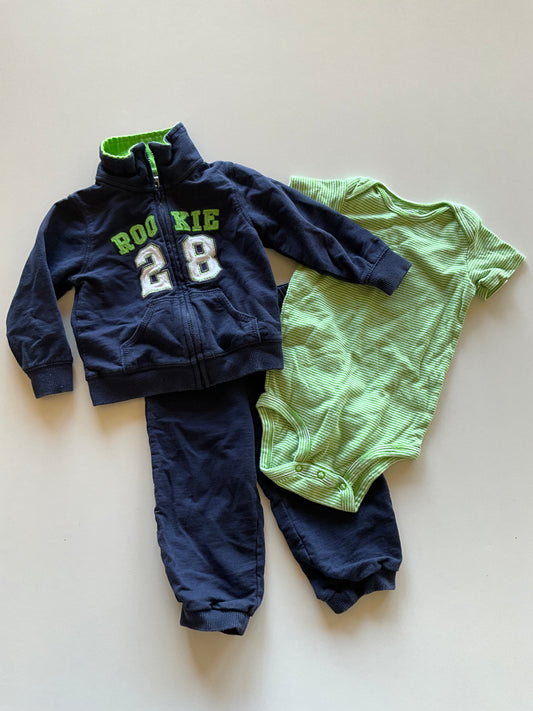 3pc Navy Rookie Set