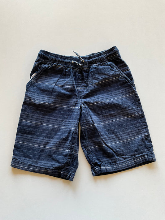 Blue Striped Shorts