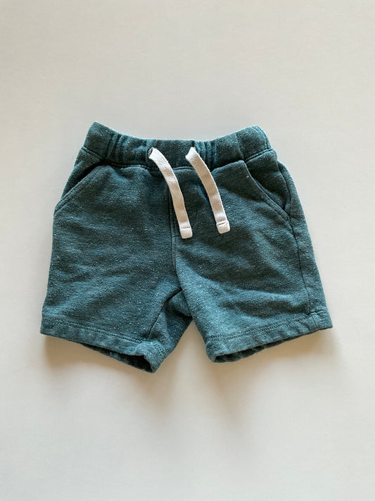 Green Sweat Shorts