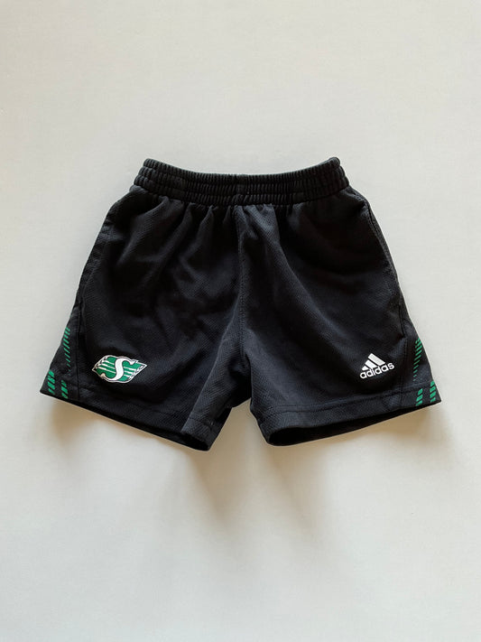 Black Athletic Riders Shorts