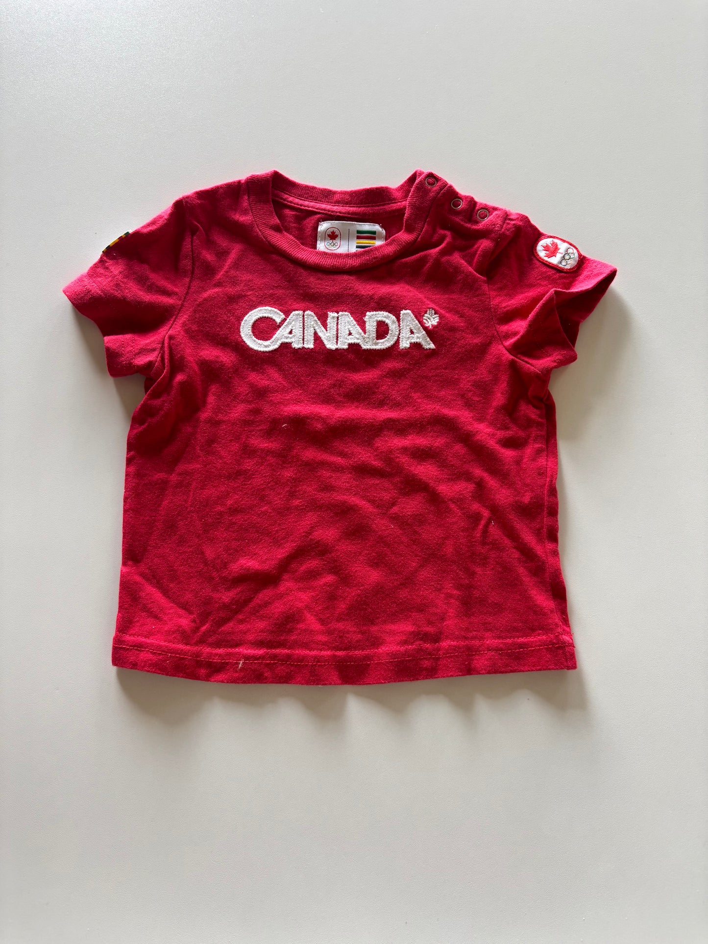Red Canada Tee