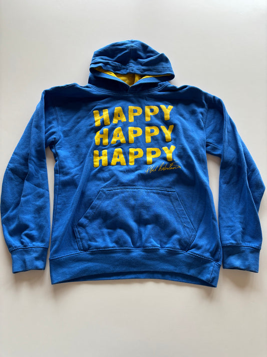 Blue & Yellow Happy Hoodie