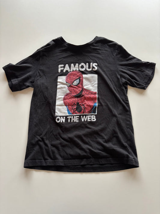 Black Famous on the Web Spiderman Tee