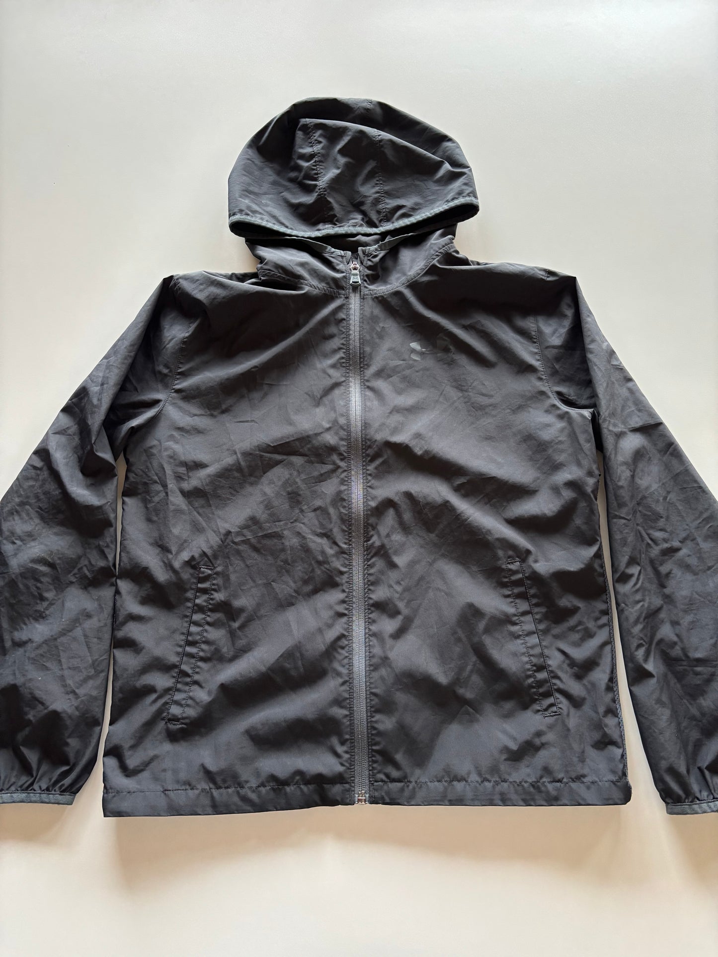 Black UA Jacket & Cinch Sac