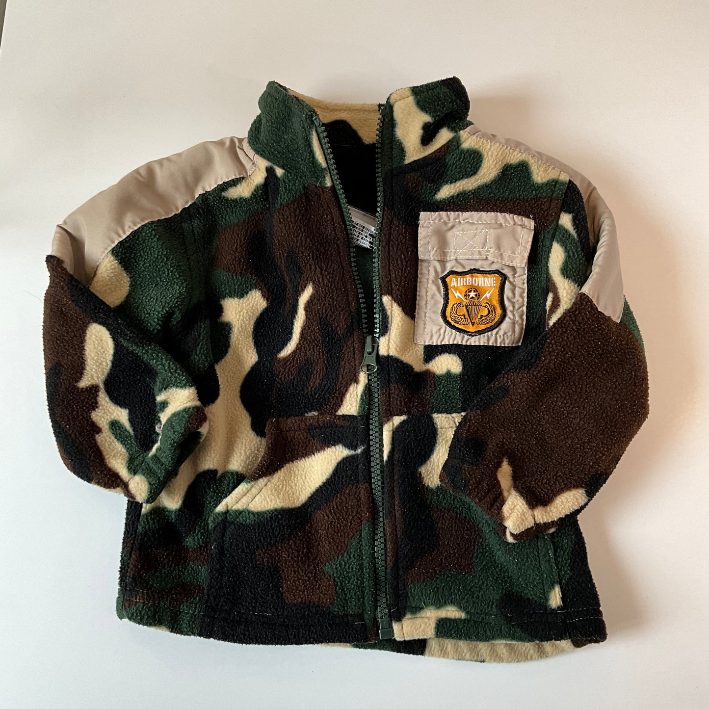 Camo Fleece Zip Up