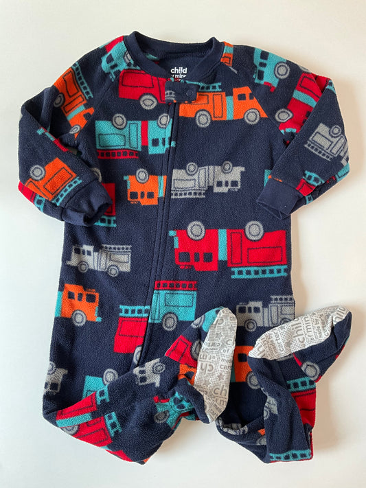 Trucks Fleece Footed Sleeper