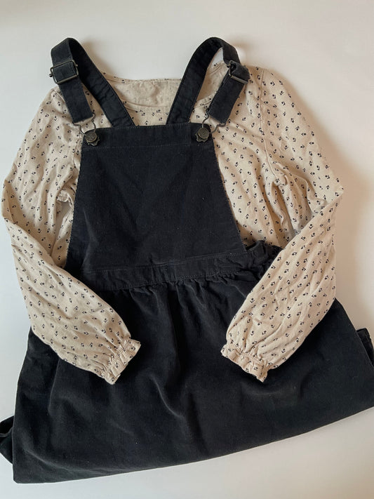 Corduroy Overall Skirt Set