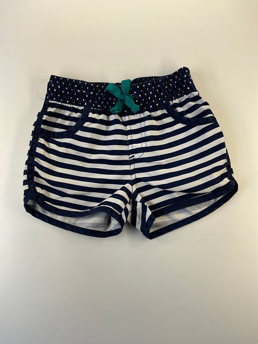 Striped Athletic Shorts