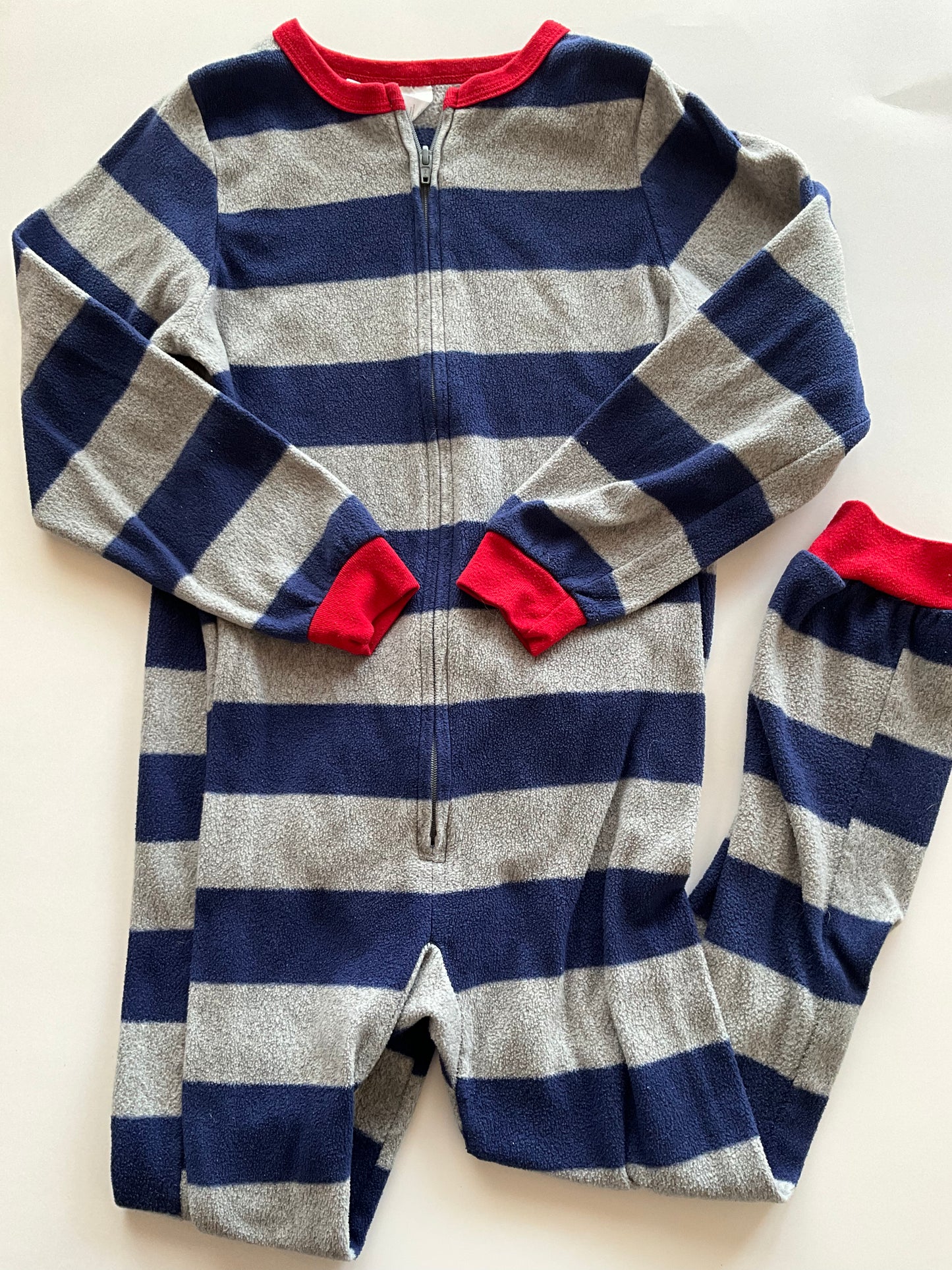 Striped Fleece Sleeper