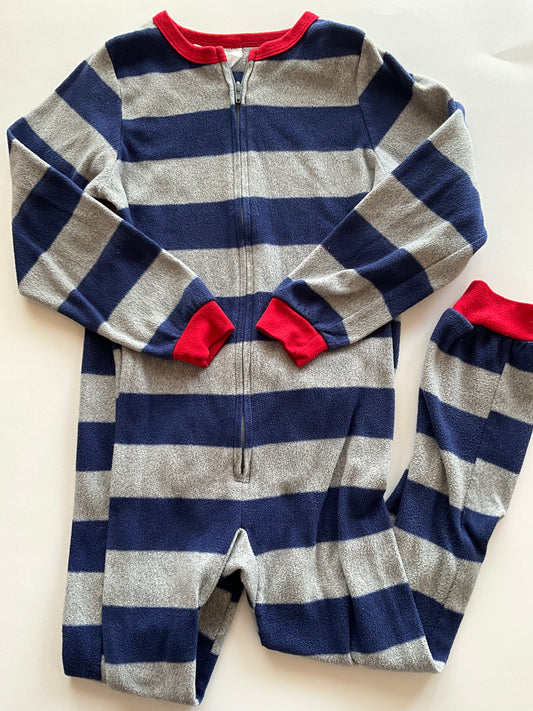 Striped Fleece Sleeper