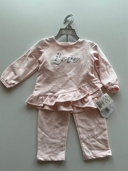 BNWT Pink Love 2pc Set