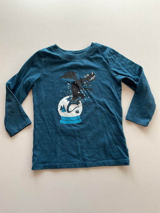 Blue Dragon Long Sleeve Shirt