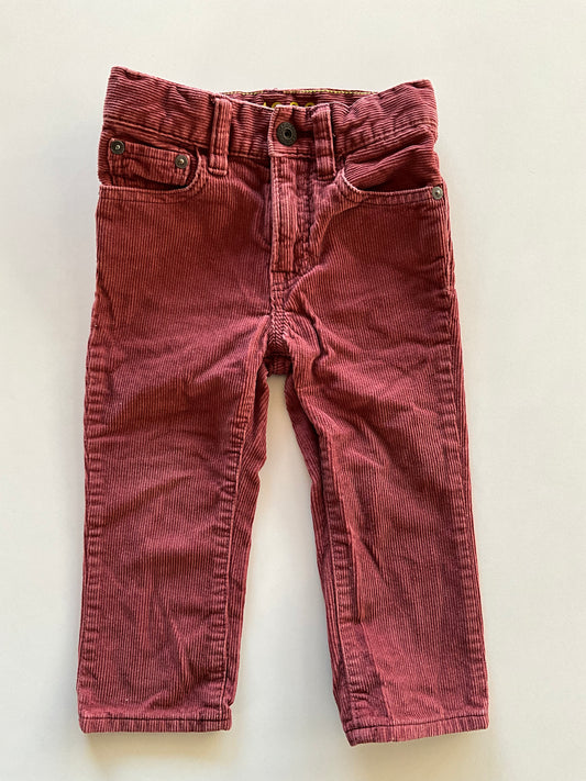 Burgundy Cords