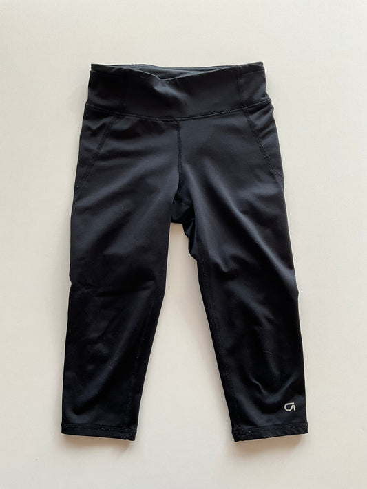 Black Athletic Capris