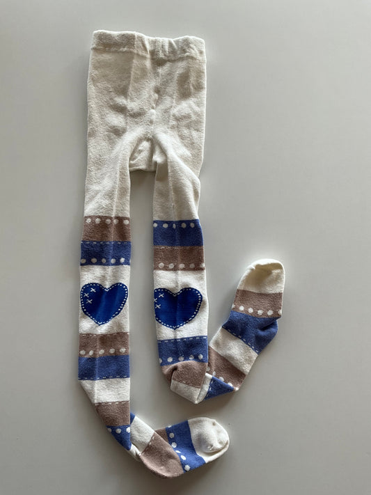 Blue Heart Tights