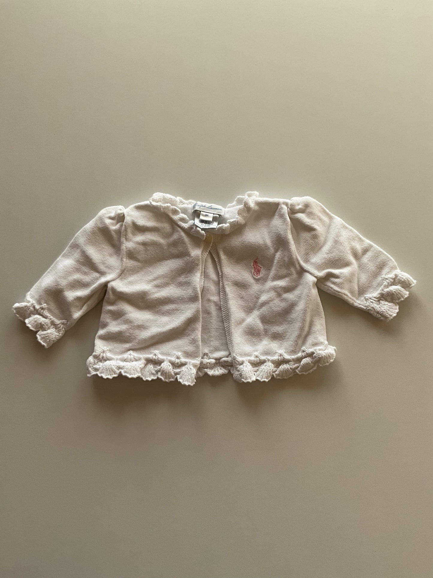 White Knit Cardigan