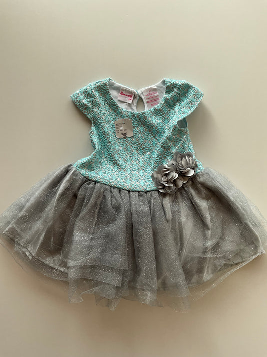 BNWT Mint & Silver Party Dress