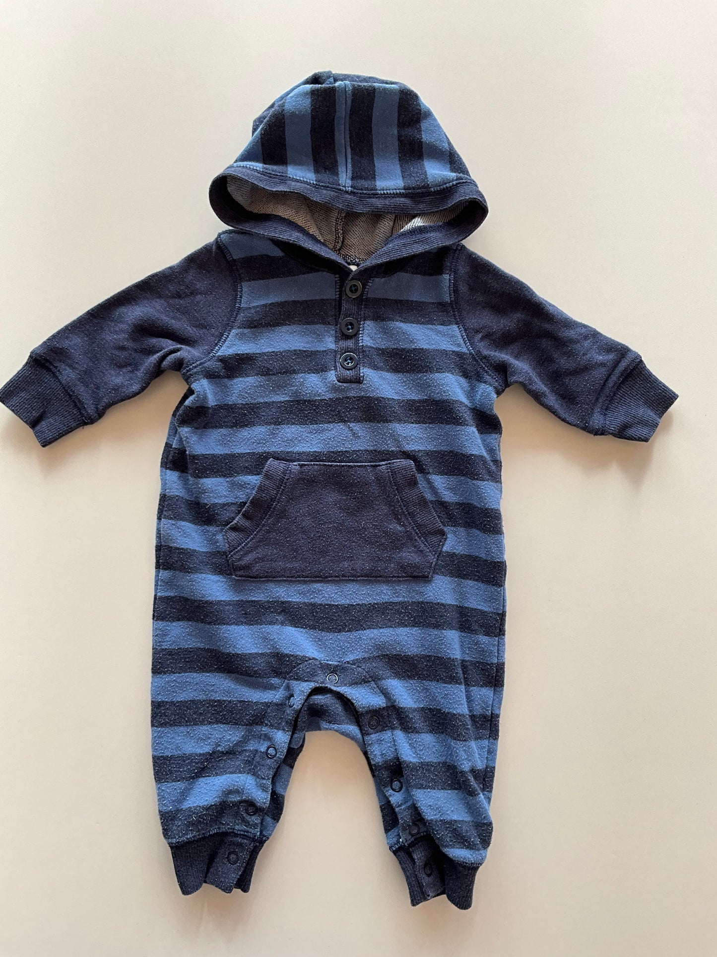 Blue Striped Lounge Suit