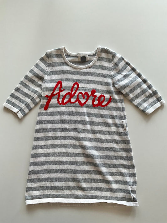 Striped Knit Dress
