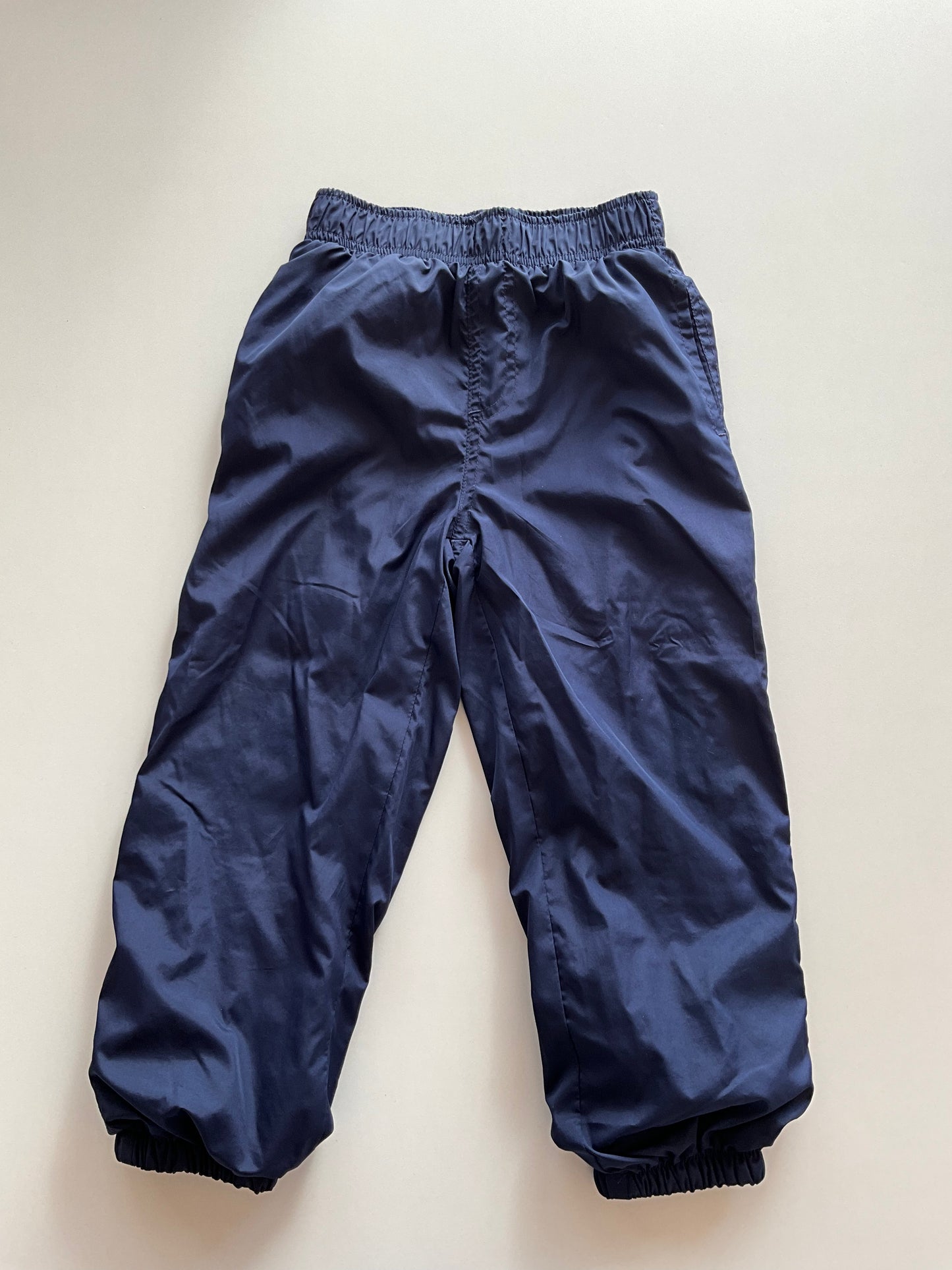 Lined Navy Rain Pants