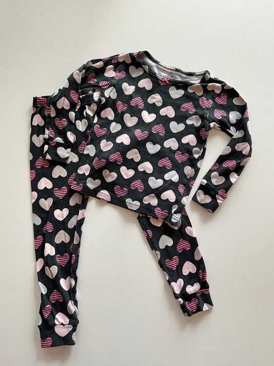 2pc Heart Pajamas
