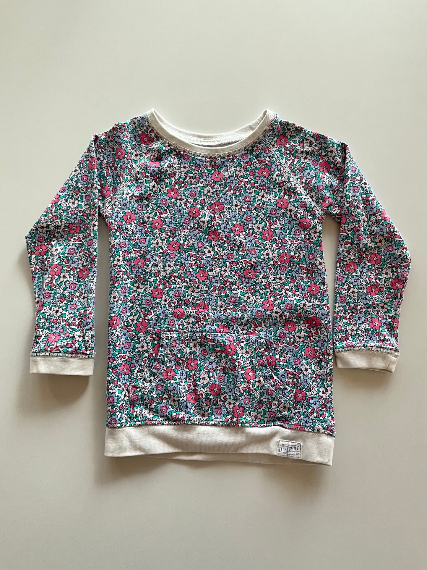 Floral Crew Neck Sweater