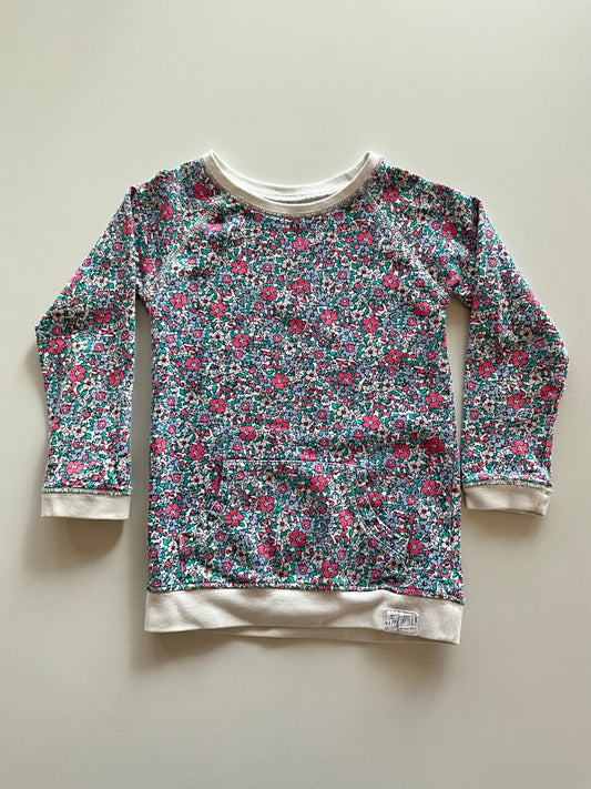 Floral Crew Neck Sweater