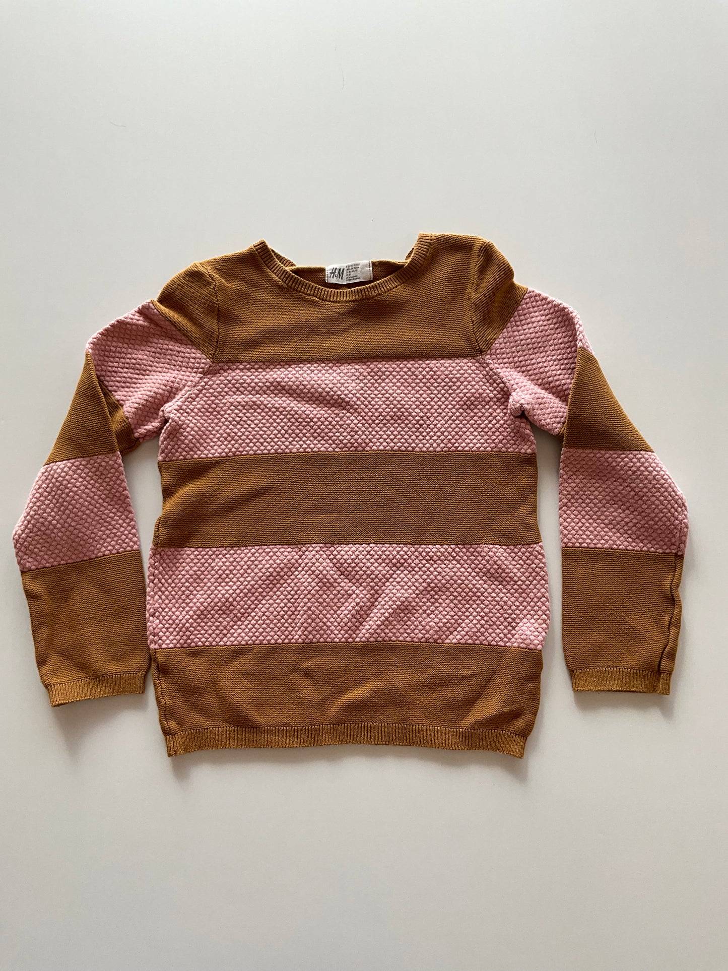 Textured Striped Sweater