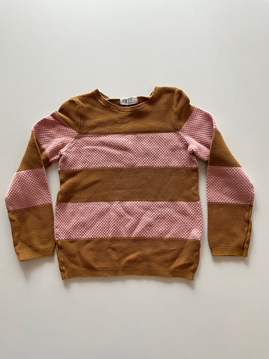Textured Striped Sweater