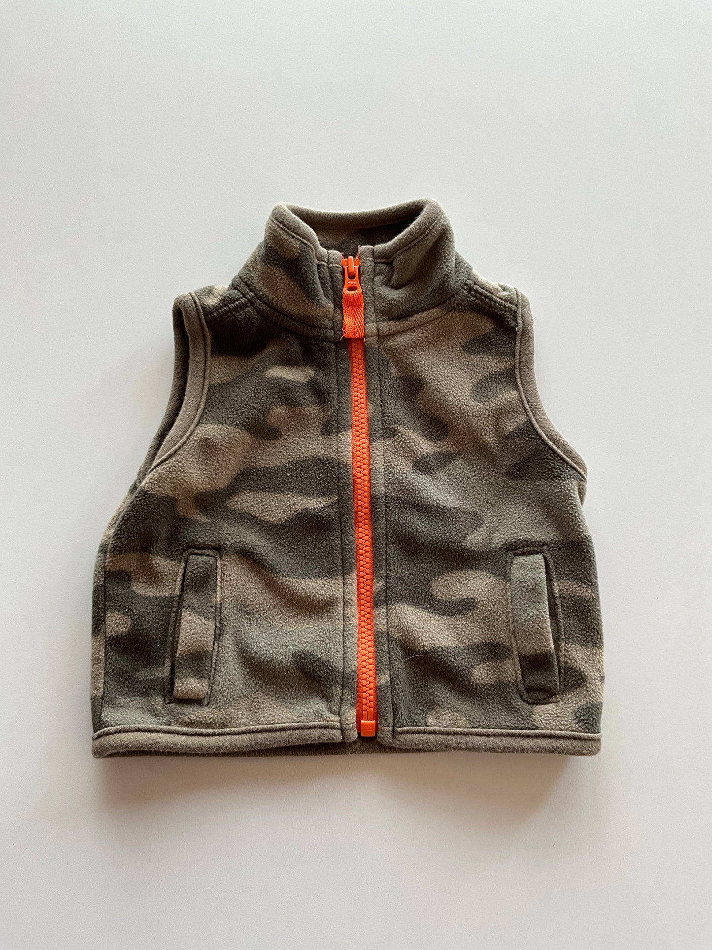 Camo Fleece Vest