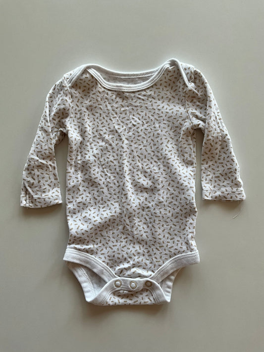 Taupe Sprinkles Onesie