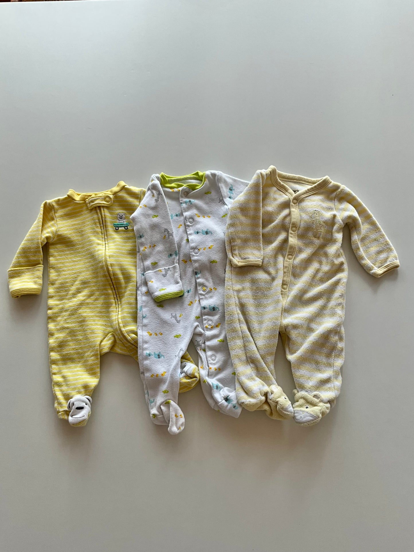 3 Carter's Gender Neutral Sleepers
