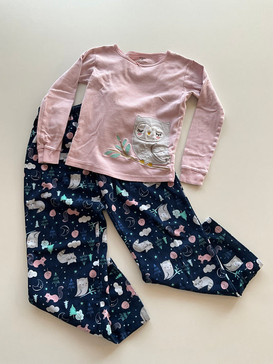 2pc Owl Pajamas