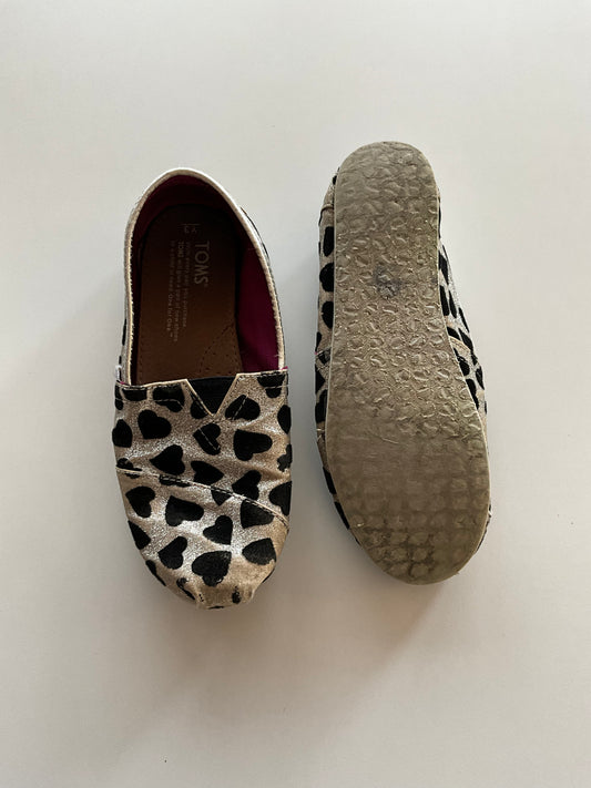 Sparkly Toms - size Y3
