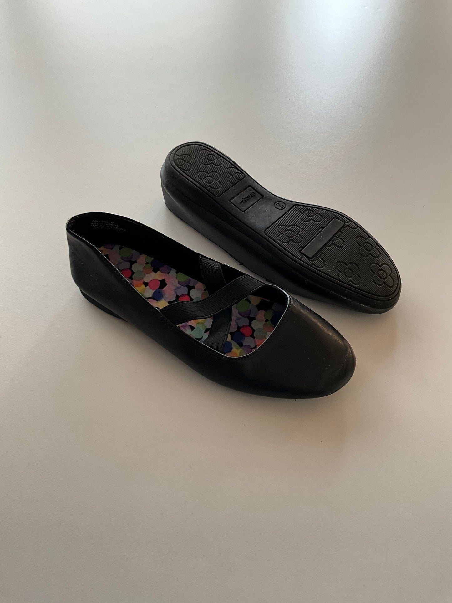 Black Flats - size 2