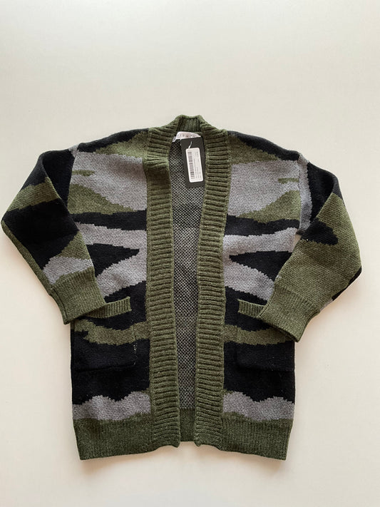 BNWT Thick Knit Camo Sweater